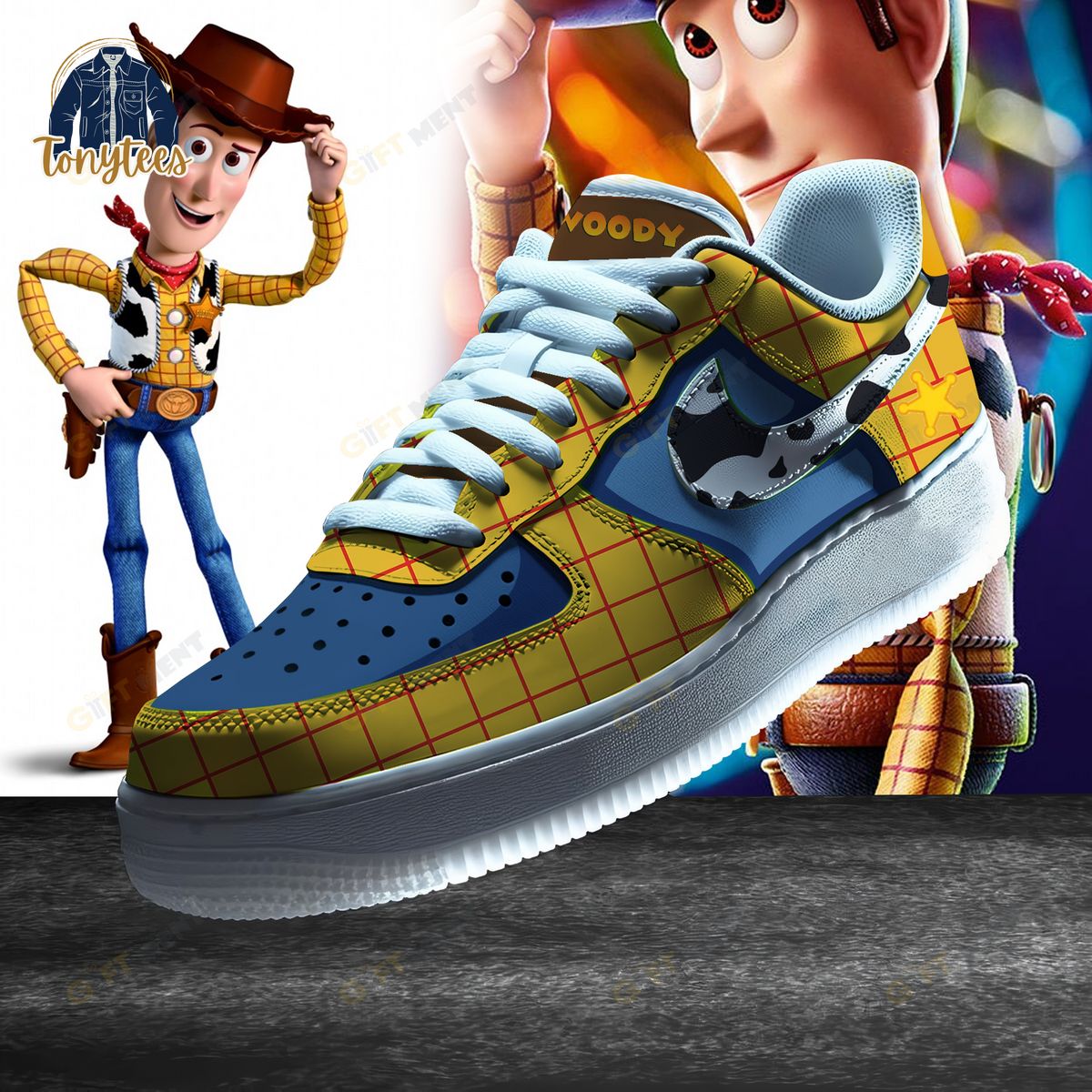 Woody Toy Story Air Force 1 Sneaker