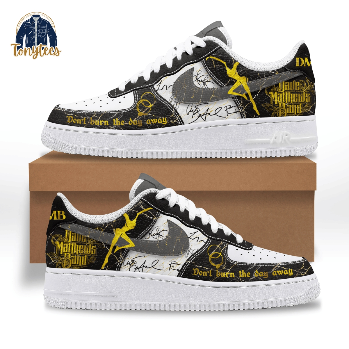 Dave Matthews Band Don’t burn the say away Air Force 1 Sneaker