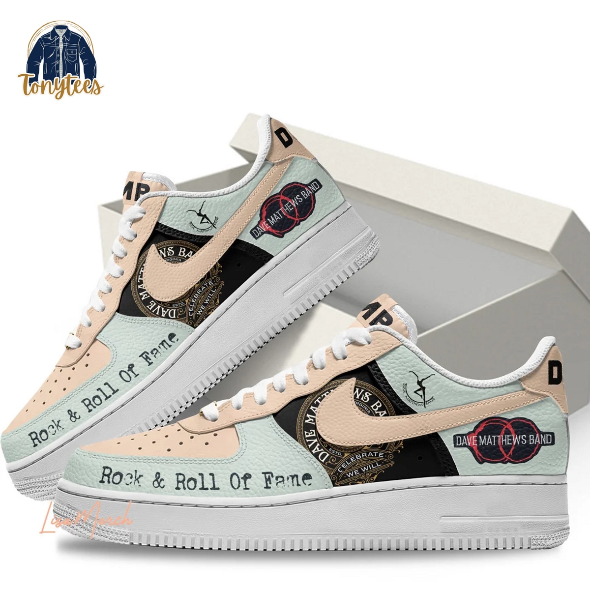 Dave Matthews Band Rock & Roll Fame Air Force 1 Sneaker