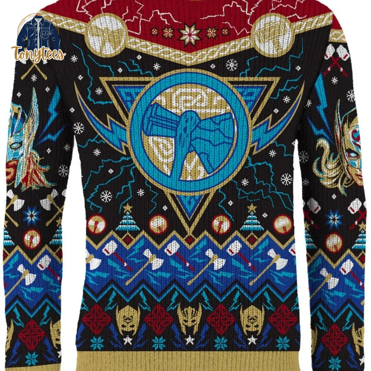 God Of Thunder Thor Ugly Christmas Sweater