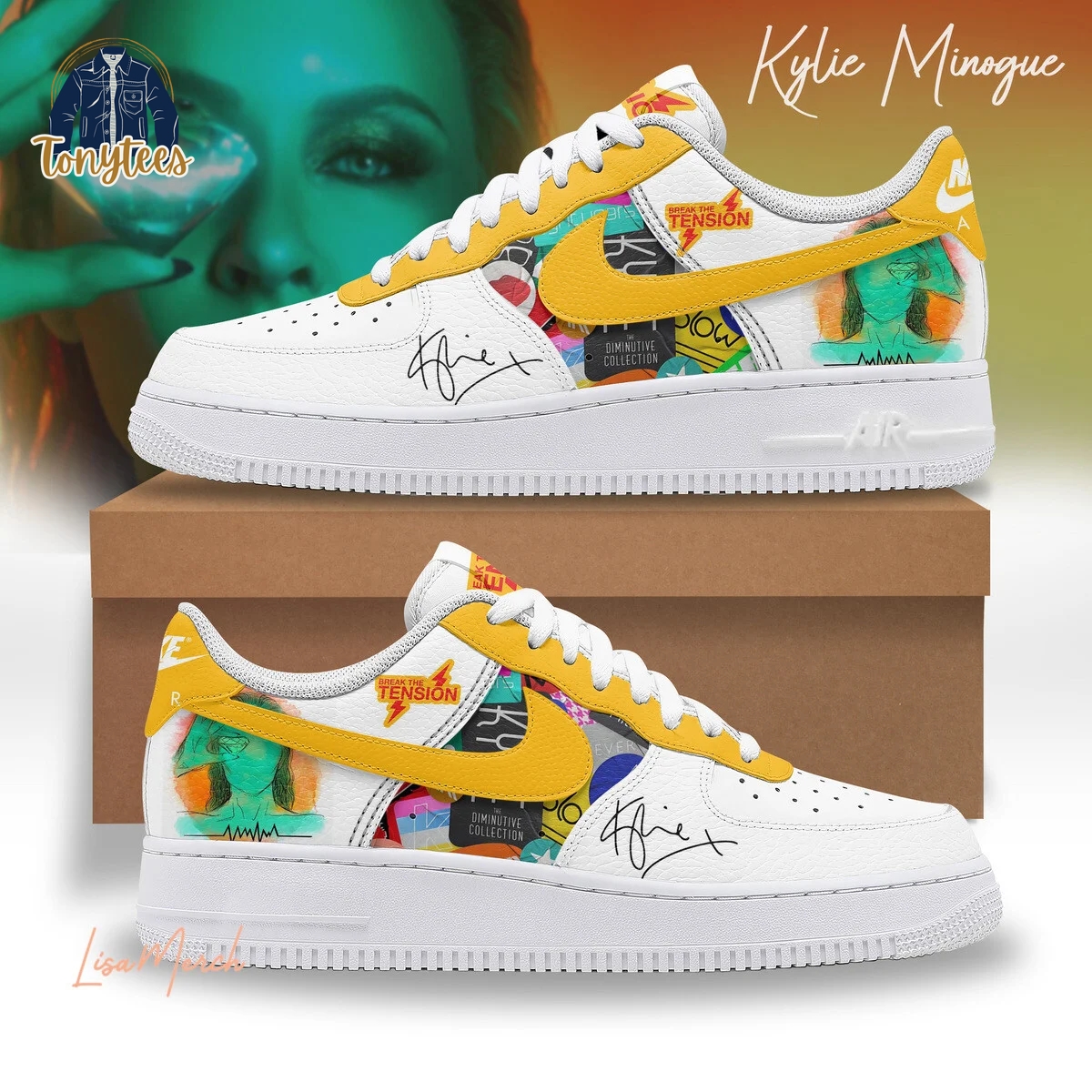 Kylie Minogue Break The Tension Air Force 1 Sneaker