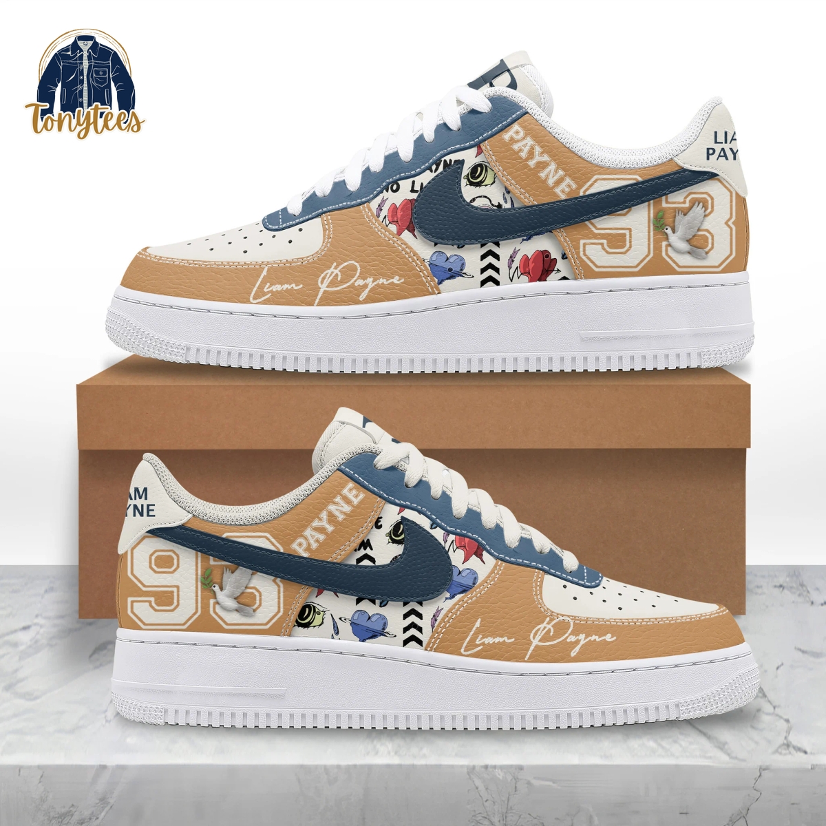 One Direction Liam Payne 93 Air Force 1 Sneaker