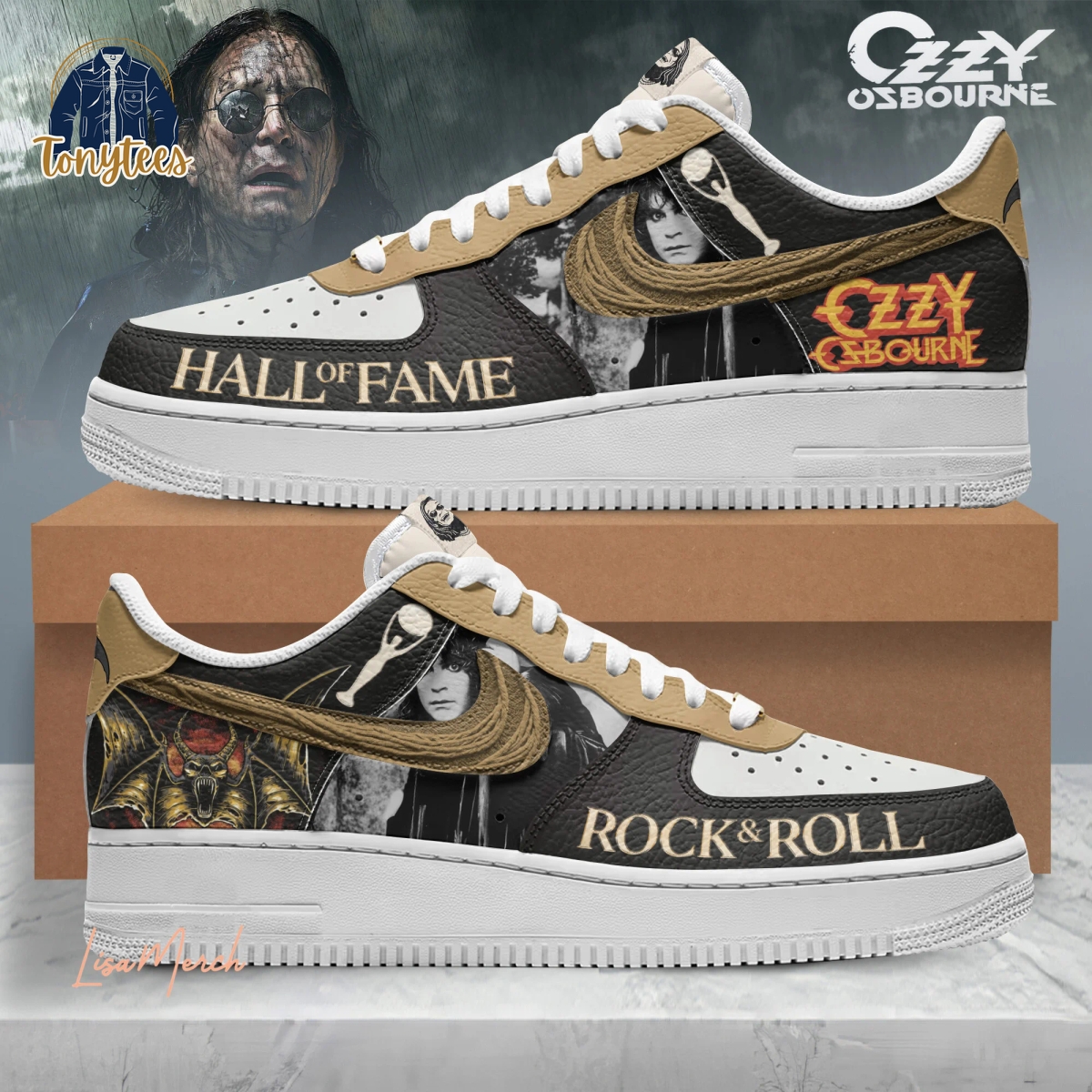 Ozzy Osbourne Hall of Fame Air Force 1 Sneaker