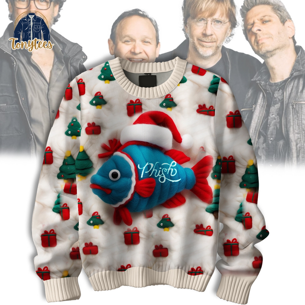 Phish Rock Band Ugly Christmas Sweater