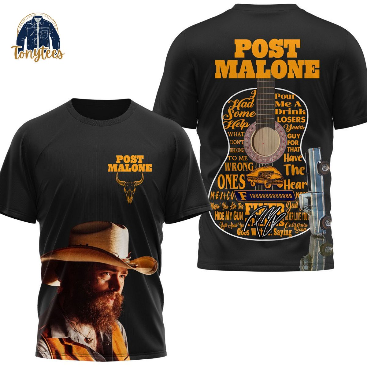 Post Malone F-1 Trillion Album 3d Shirt