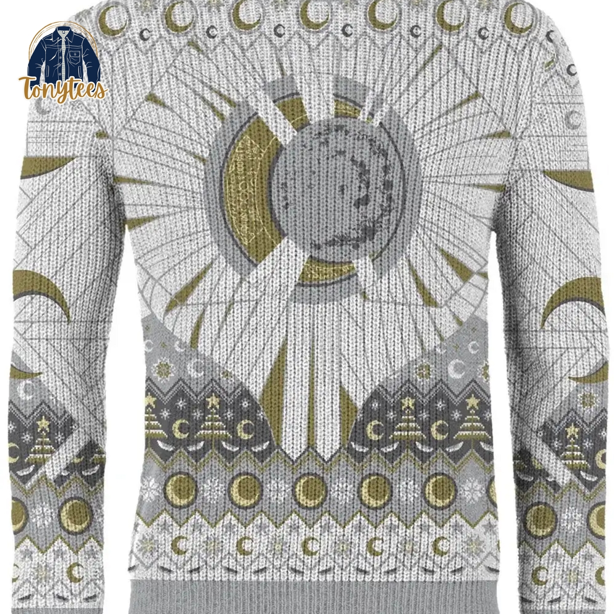 Silent Knight Ugly Christmas Sweater