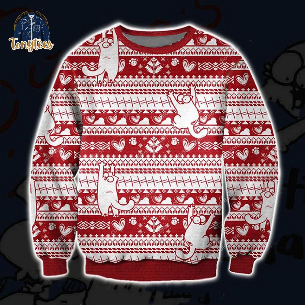 Simon’s Cat Ugly Christmas Sweater