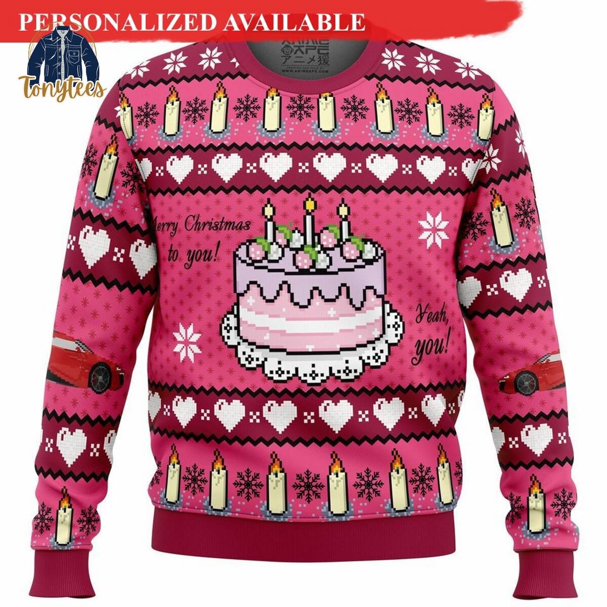 Sixteen Candle Ugly Christmas Sweater