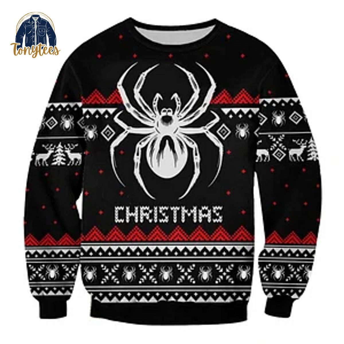 Spider Christmas Ugly Sweater