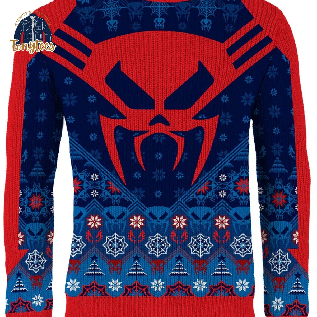 Spiderman Party Like it’s 2099 Ugly Christmas Sweater