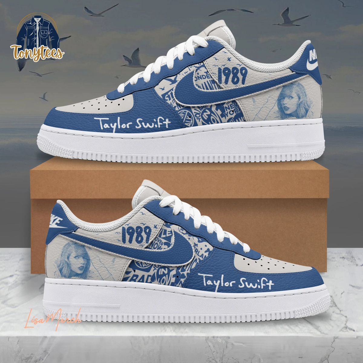 Taylor Swift 1989 Air Force 1 Sneaker