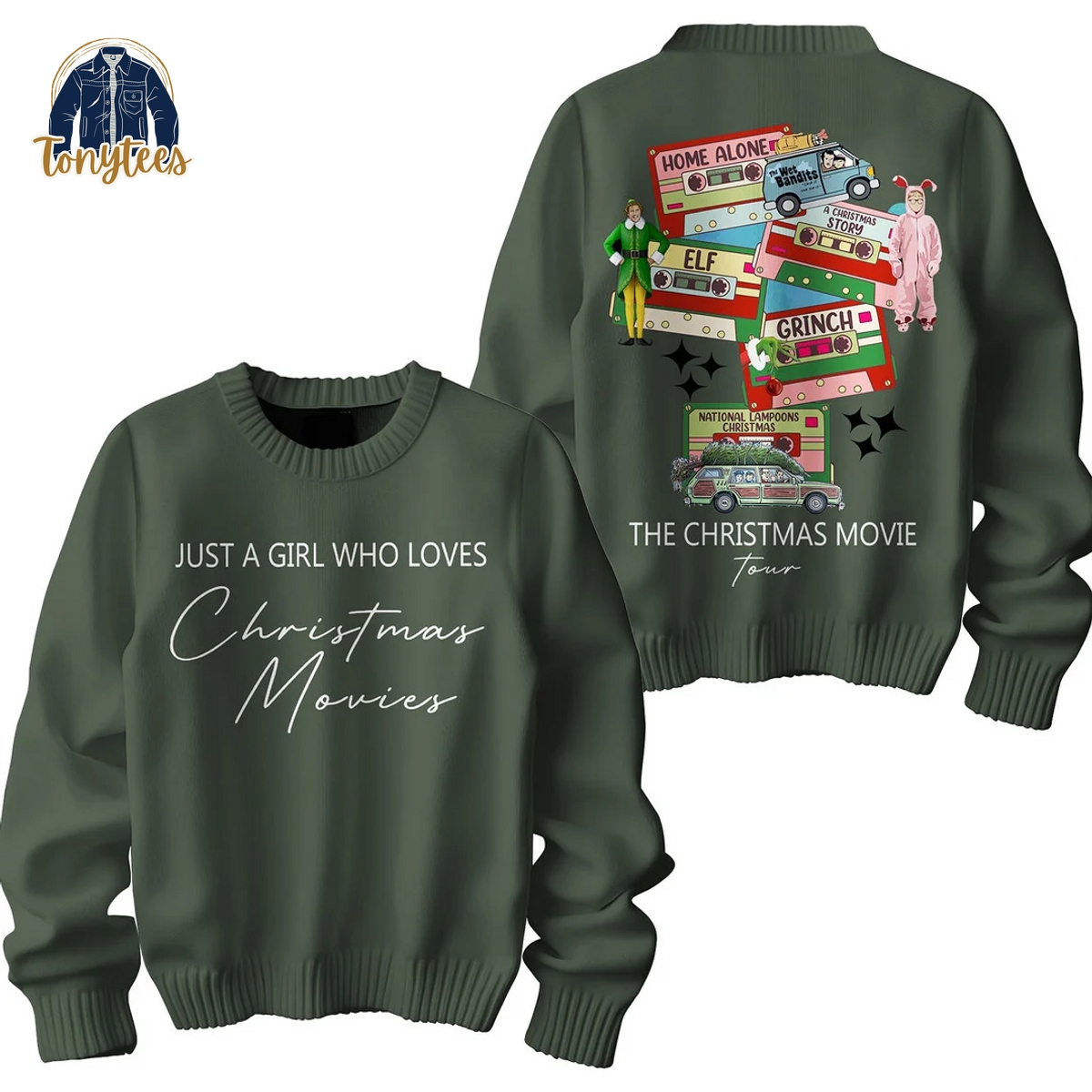 The Christmas Movies Tour Ugly Christmas Sweater