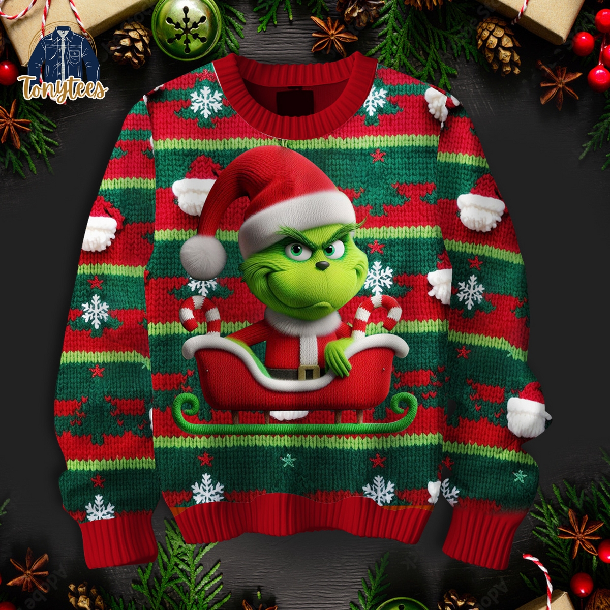 The Grinch Merry Christmas Ugly Christmas Sweater