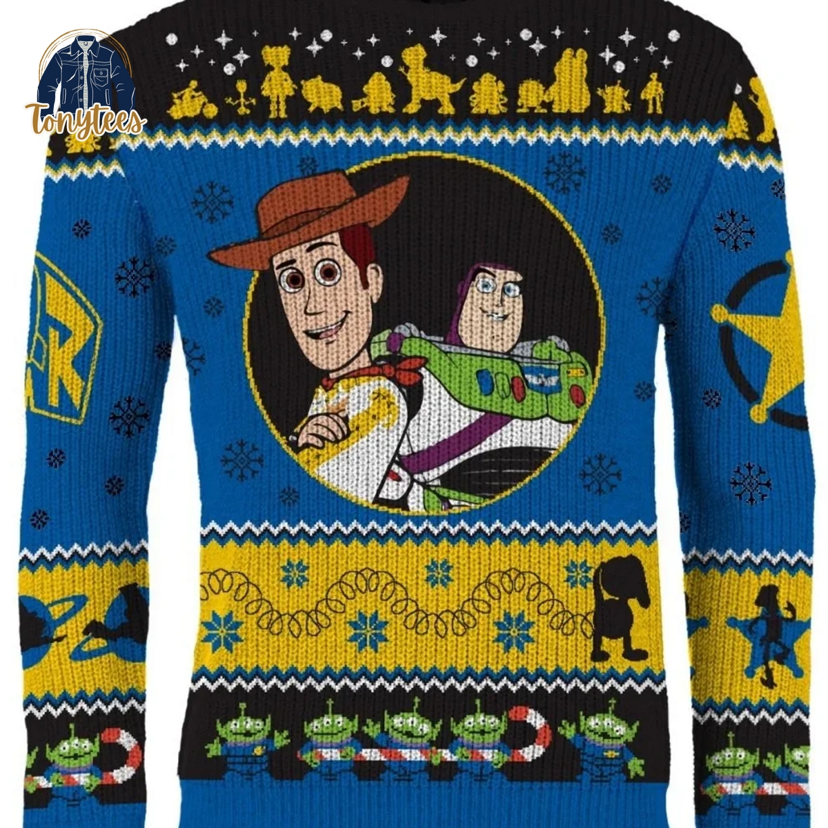 Toy Story To Festivities And Beyond Ugly Christmas Sweater