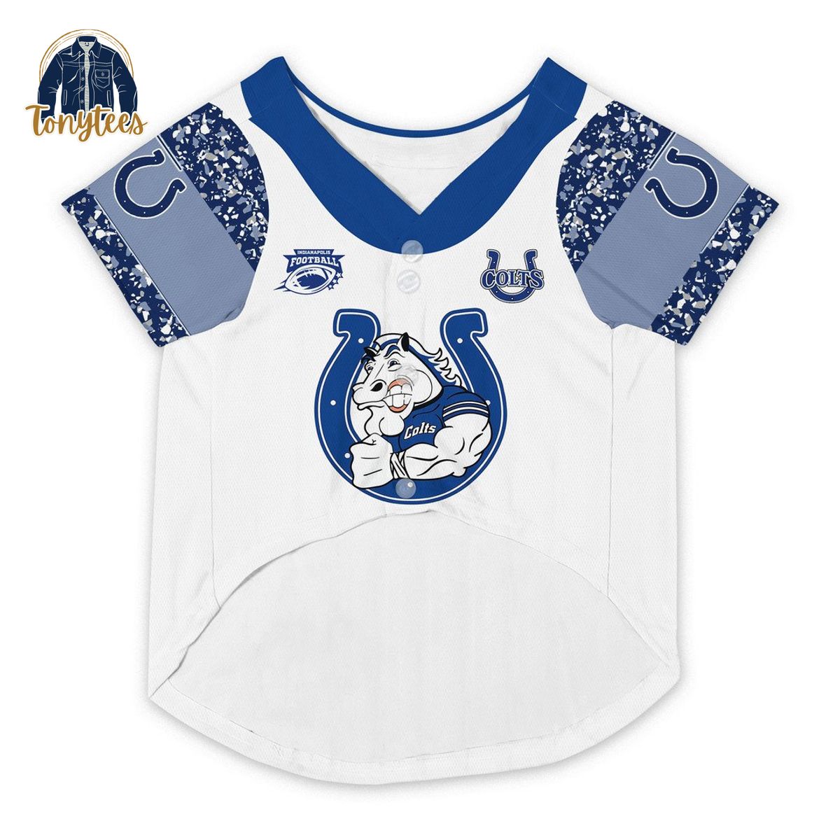 Indianapolis Colts personalized dog pet jersey