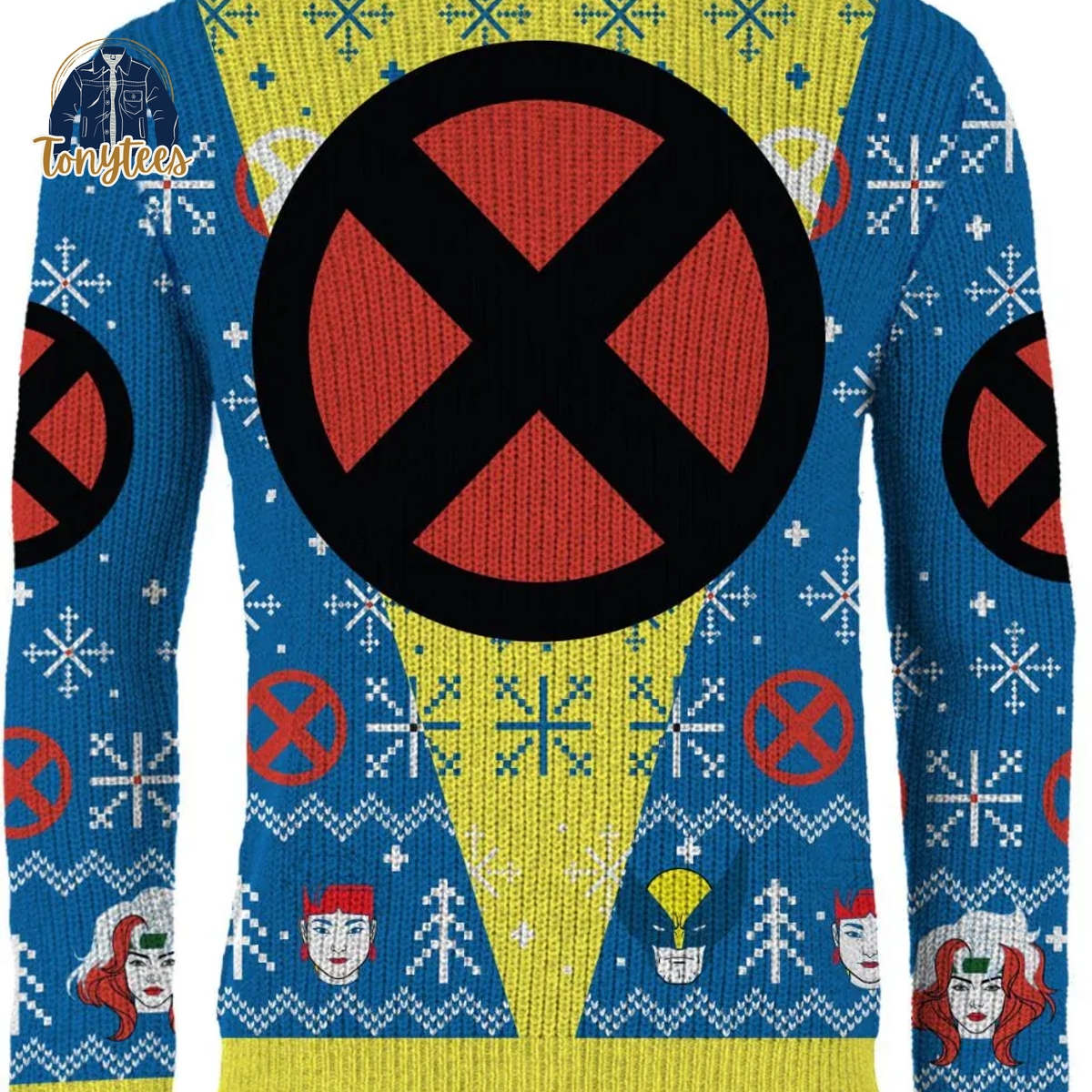 X-Men Three Wise Mutants Ugly Christmas Sweater