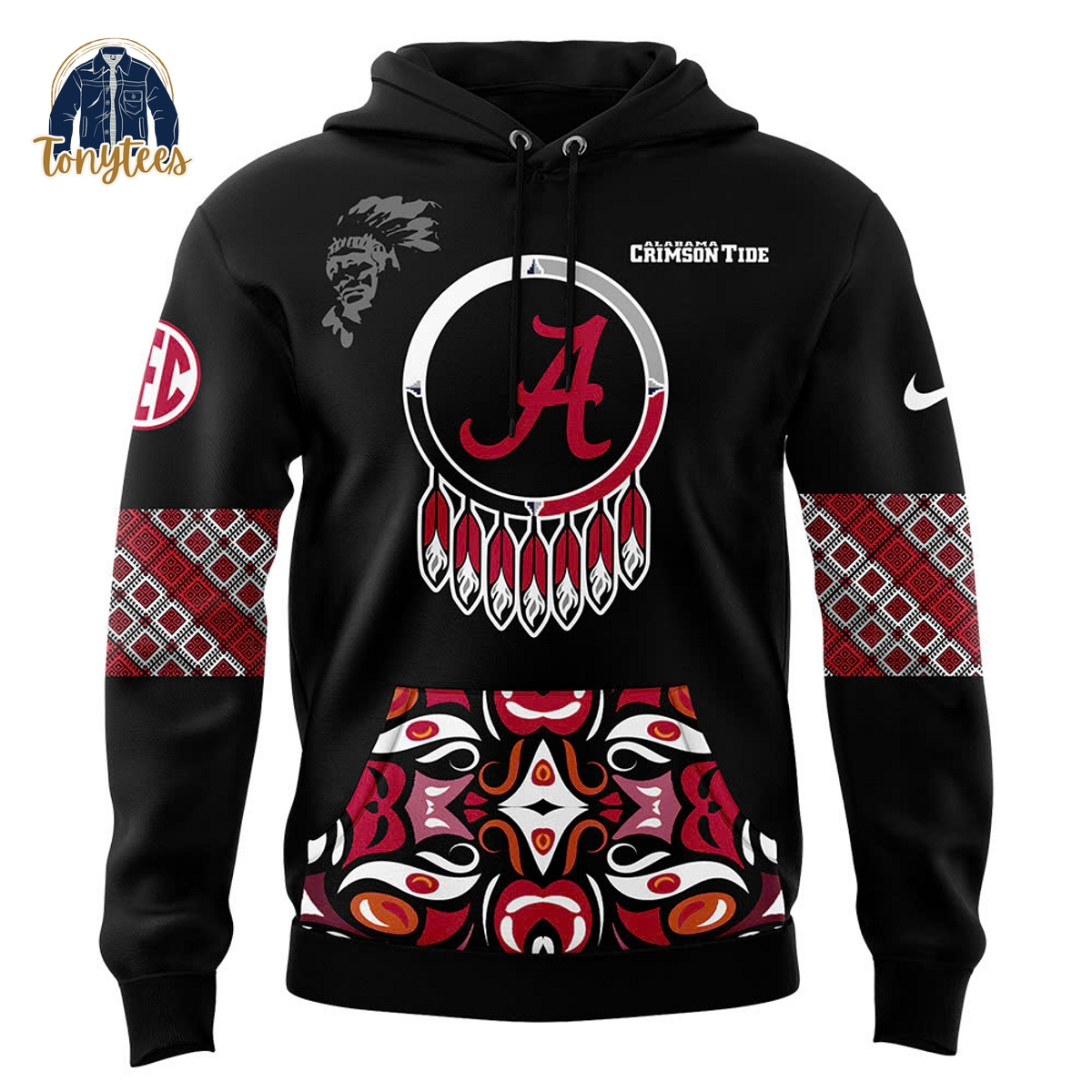 Alabama Crimson Tide 2024 Native American Heritage Month Pullover Hoodie