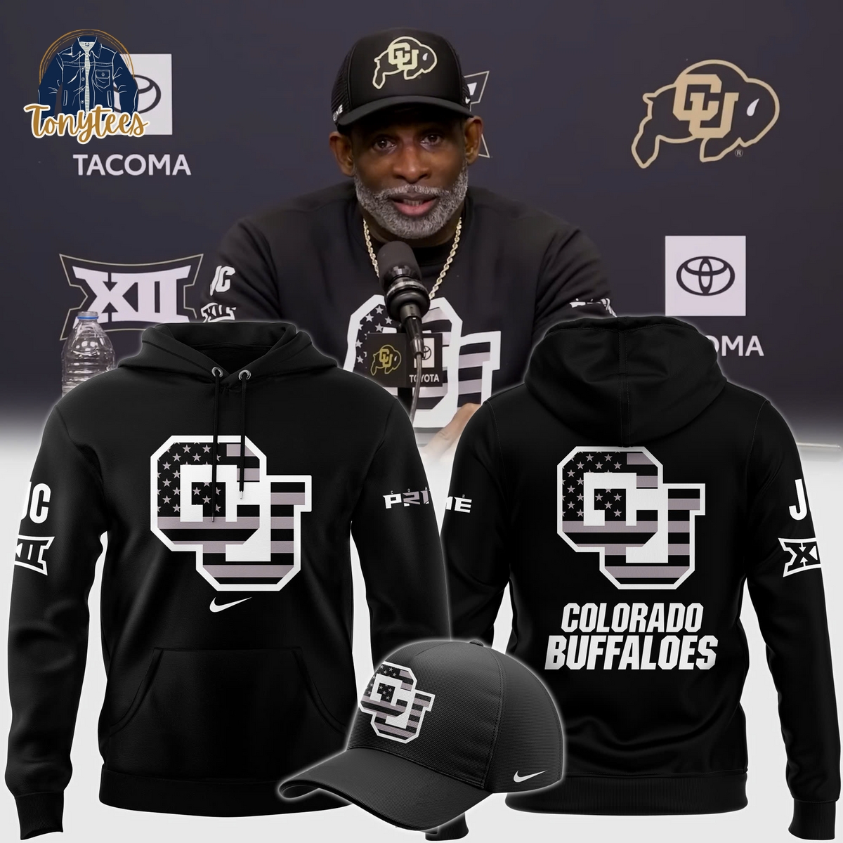 Colorado Buffaloes Football 2024 Salute to Service Club Pullover Hoodie