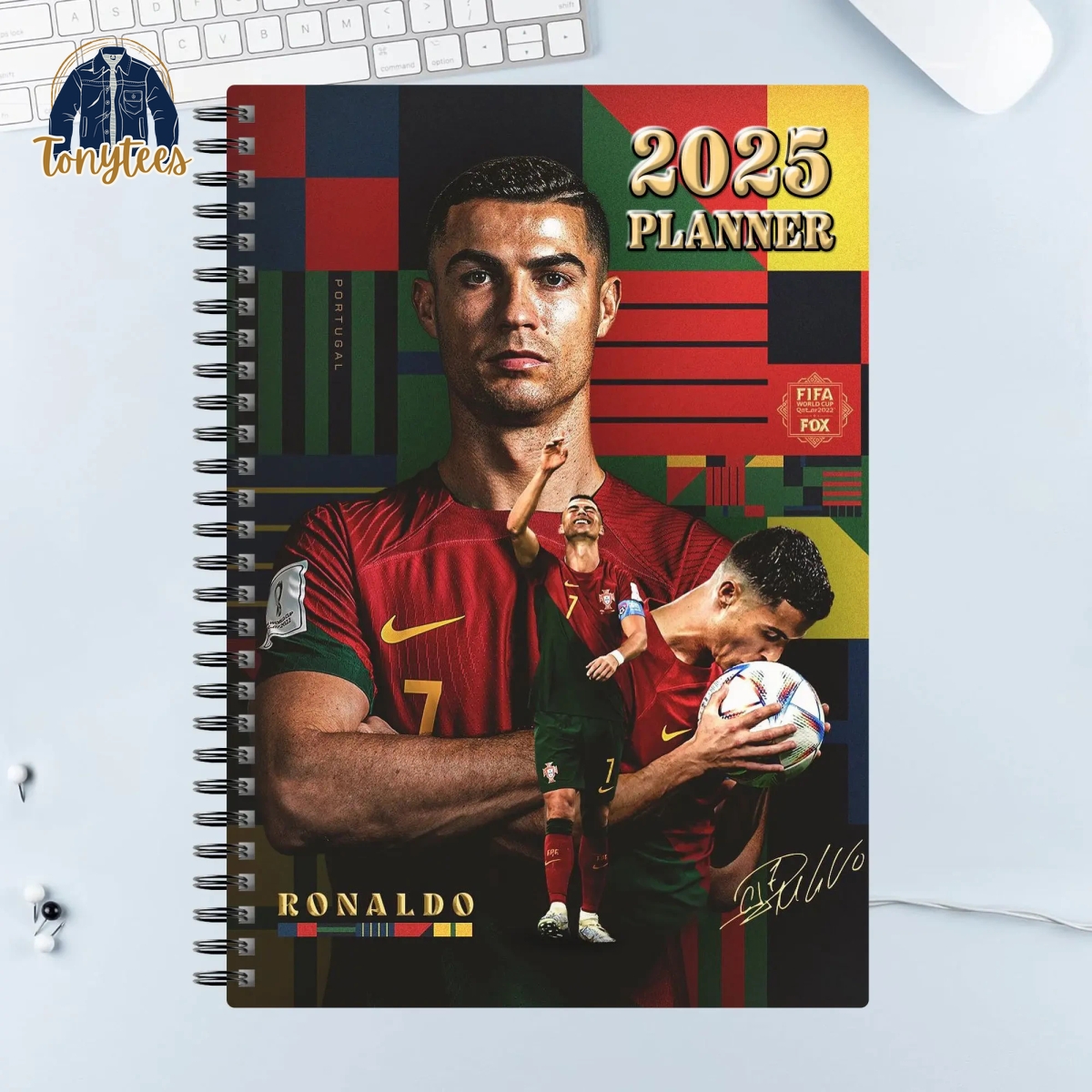 CR7 Cristiano Ronaldo 2025 Planner