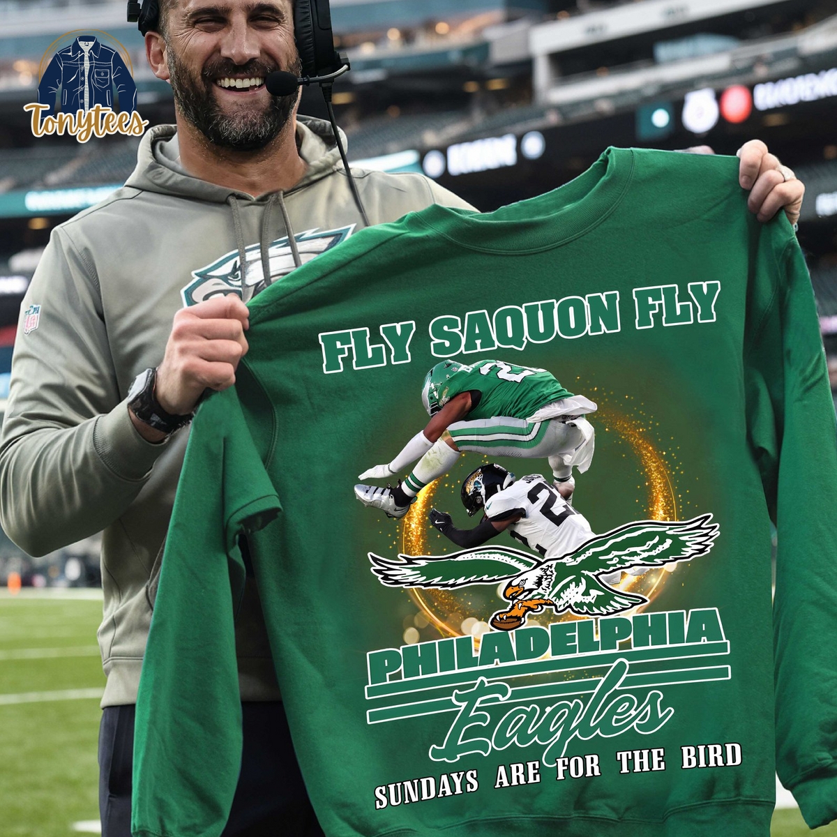 Fly Saquon Fly Philadelphia Eagles Sundays Are For The Bird Shirt