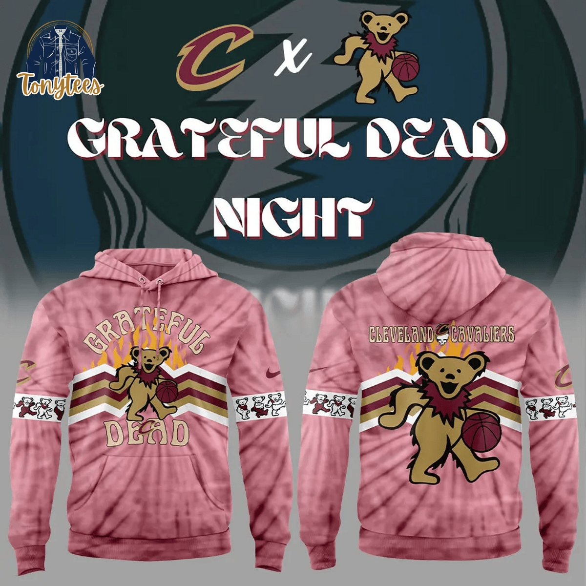 Grateful Dead x Cleveland Cavaliers Hoodie