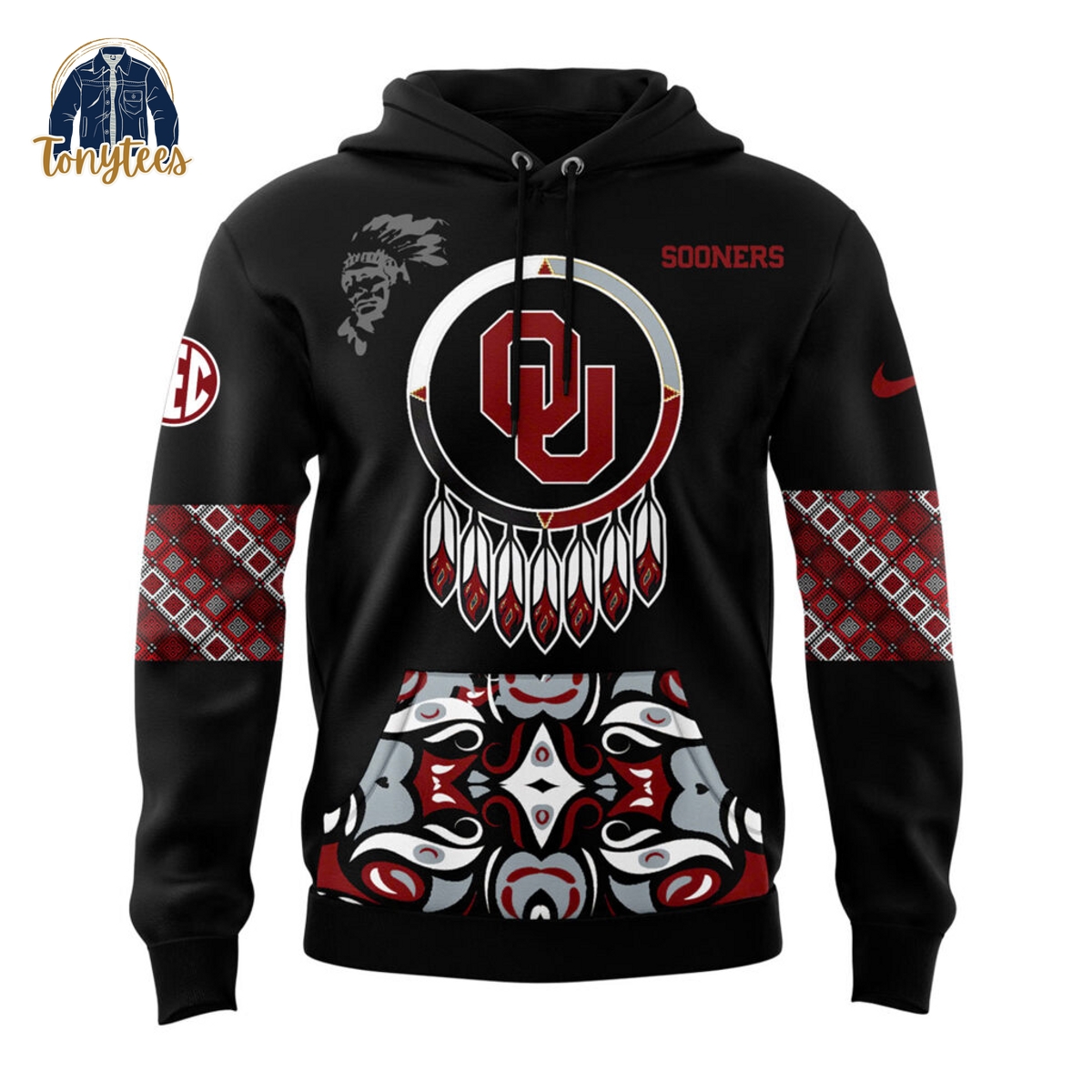 Men’s Oklahoma Sooners 2024 Native American Heritage Month Pullover Hoodie