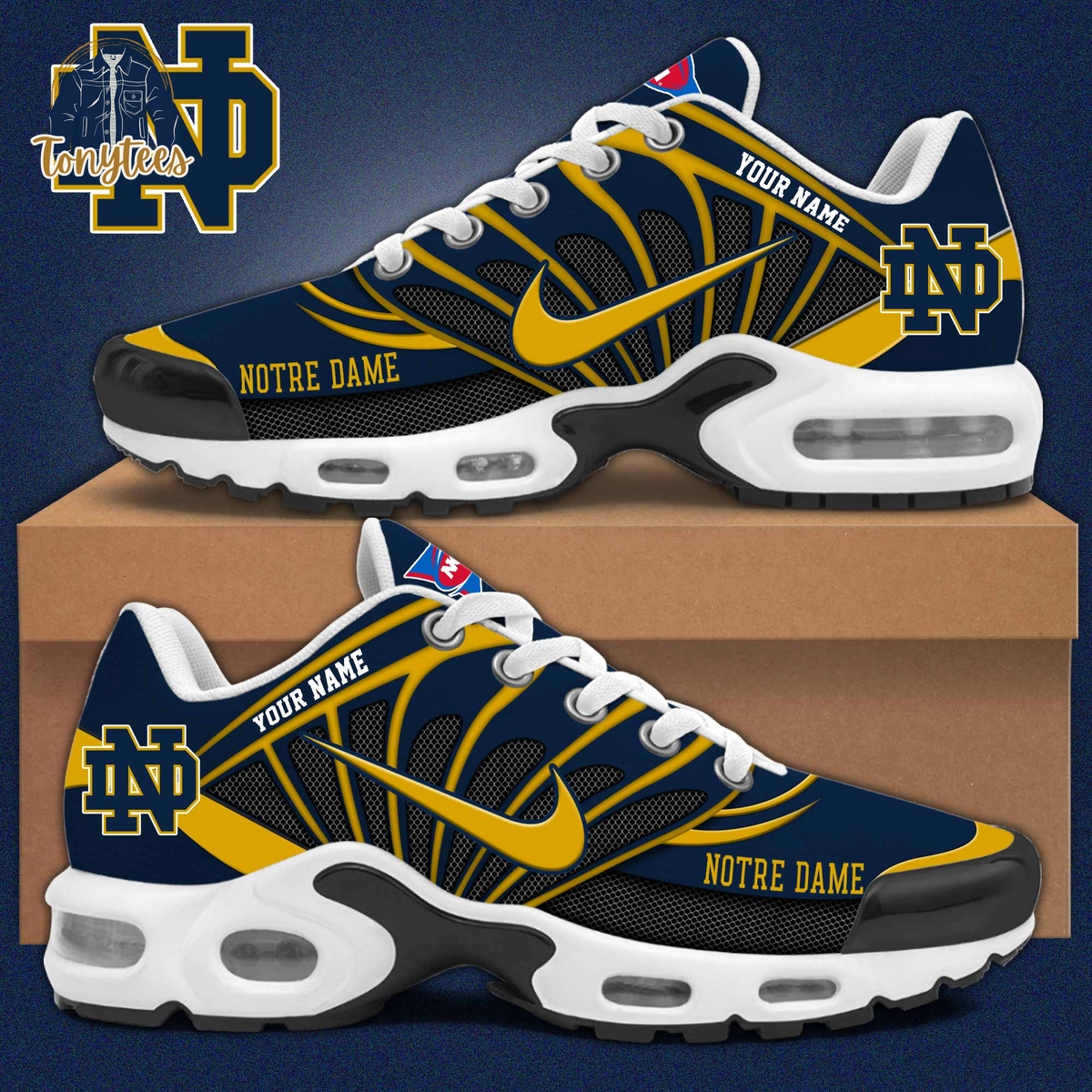 Notre Dame Fighting Irish 2024 Personalized TN Sport Shoes