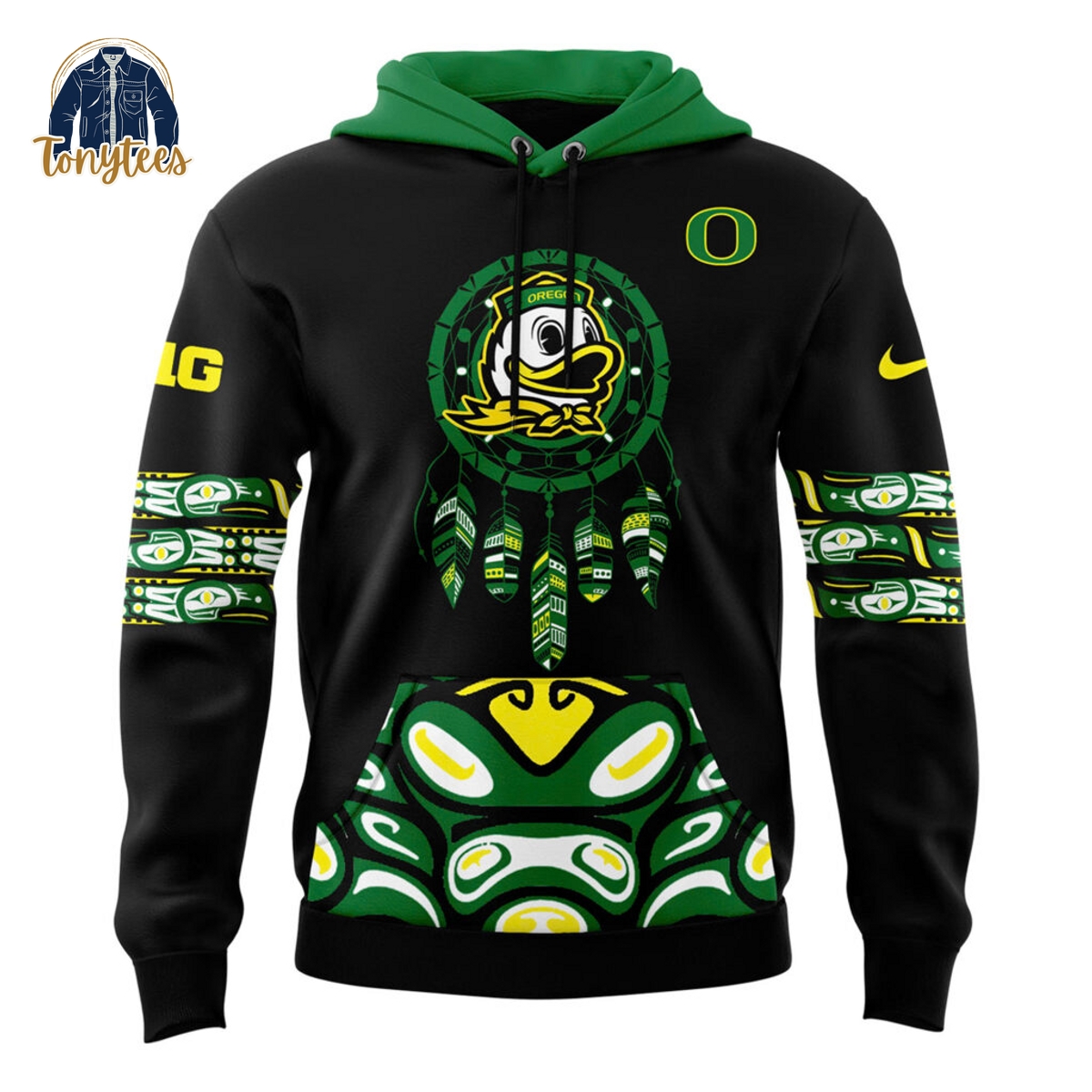 Oregon Football 2024 Native American Heritage Month Pullover Hoodie