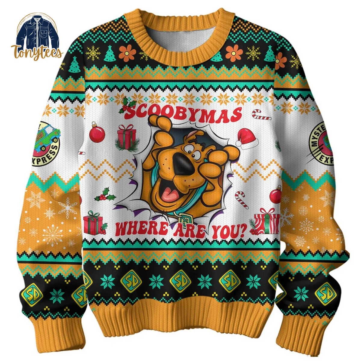 Scooby-Doo Merry Scoobymas Ugly Christmas Sweater