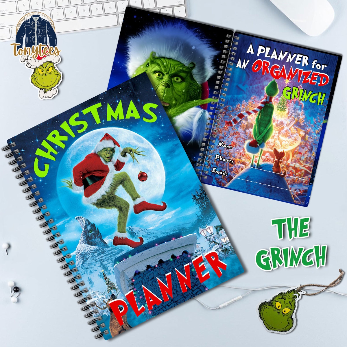 The Grinch Merry Grinchmas 2025 Planner