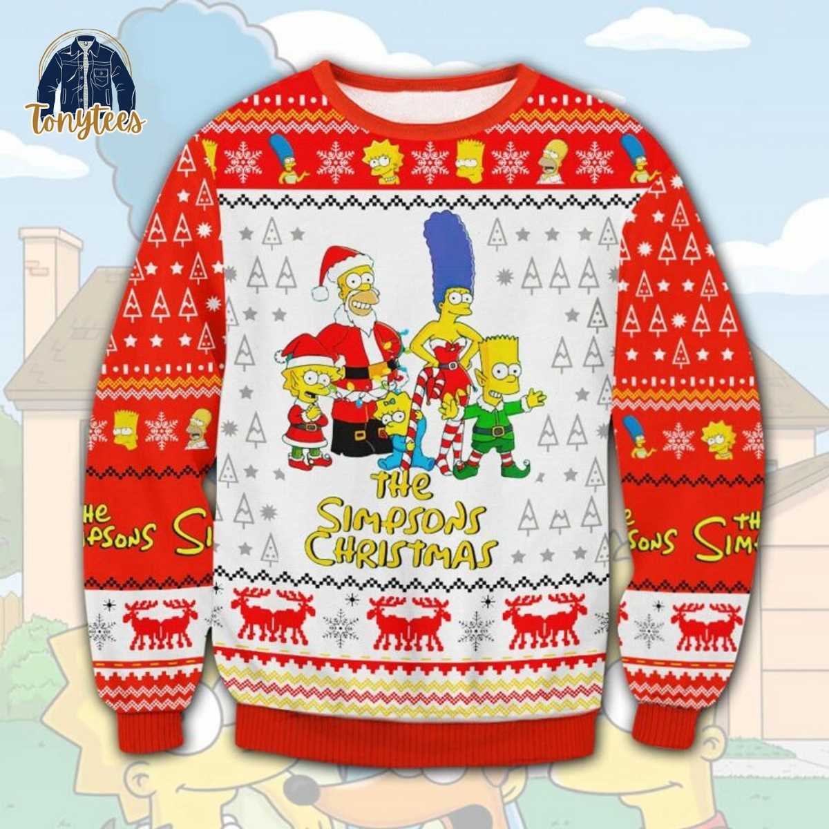 The Simpsons Christmas Ugly Christmas Sweater