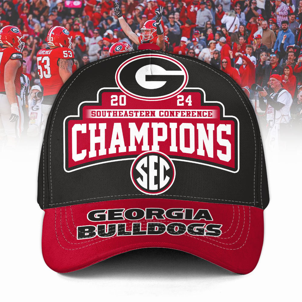 Georgia Bulldogs 2024 Southeastern Conference Champions Cap