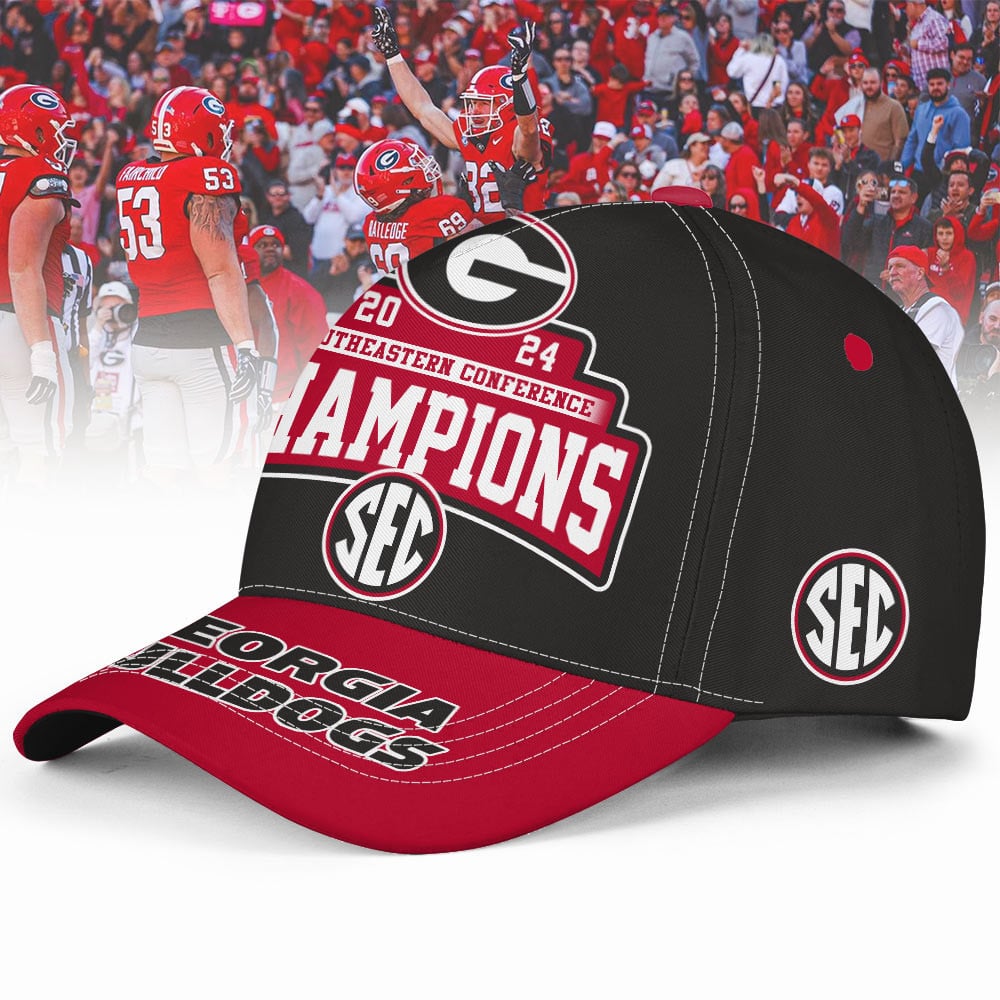 Georgia Bulldogs 2024 Southeastern Conference Champions Cap