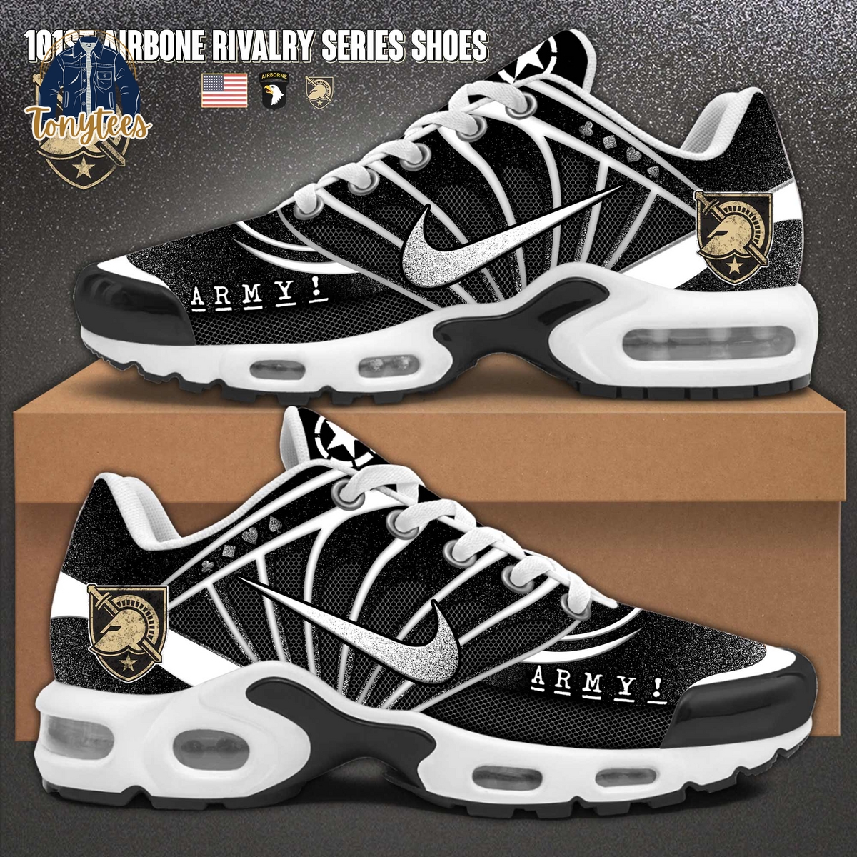 Army Black Knights Premium Sneaker 2024 TN Sport Shoes