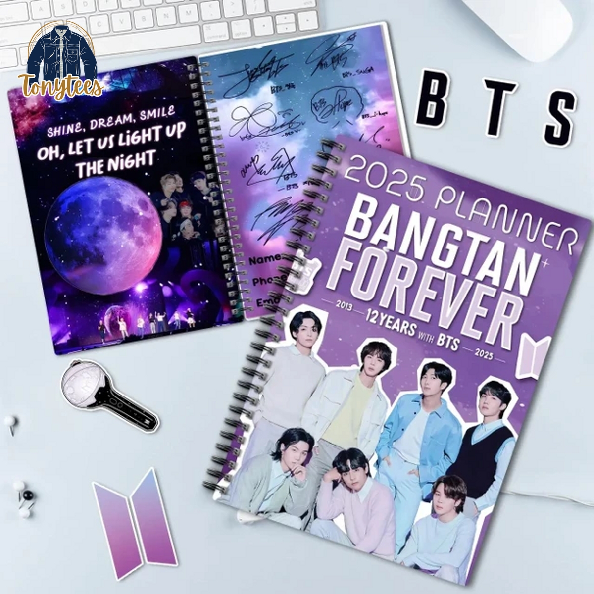 BTS Bangtan Forever 2025 Planner