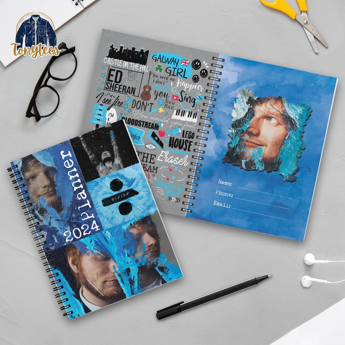 Ed Sheeran Galway Girl 2025 Planner