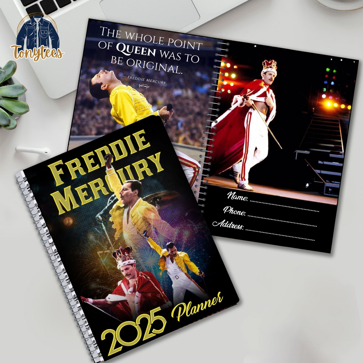 Freddie Mercury The Whole Point Of Queen WasTo Be Original 2025 Planner