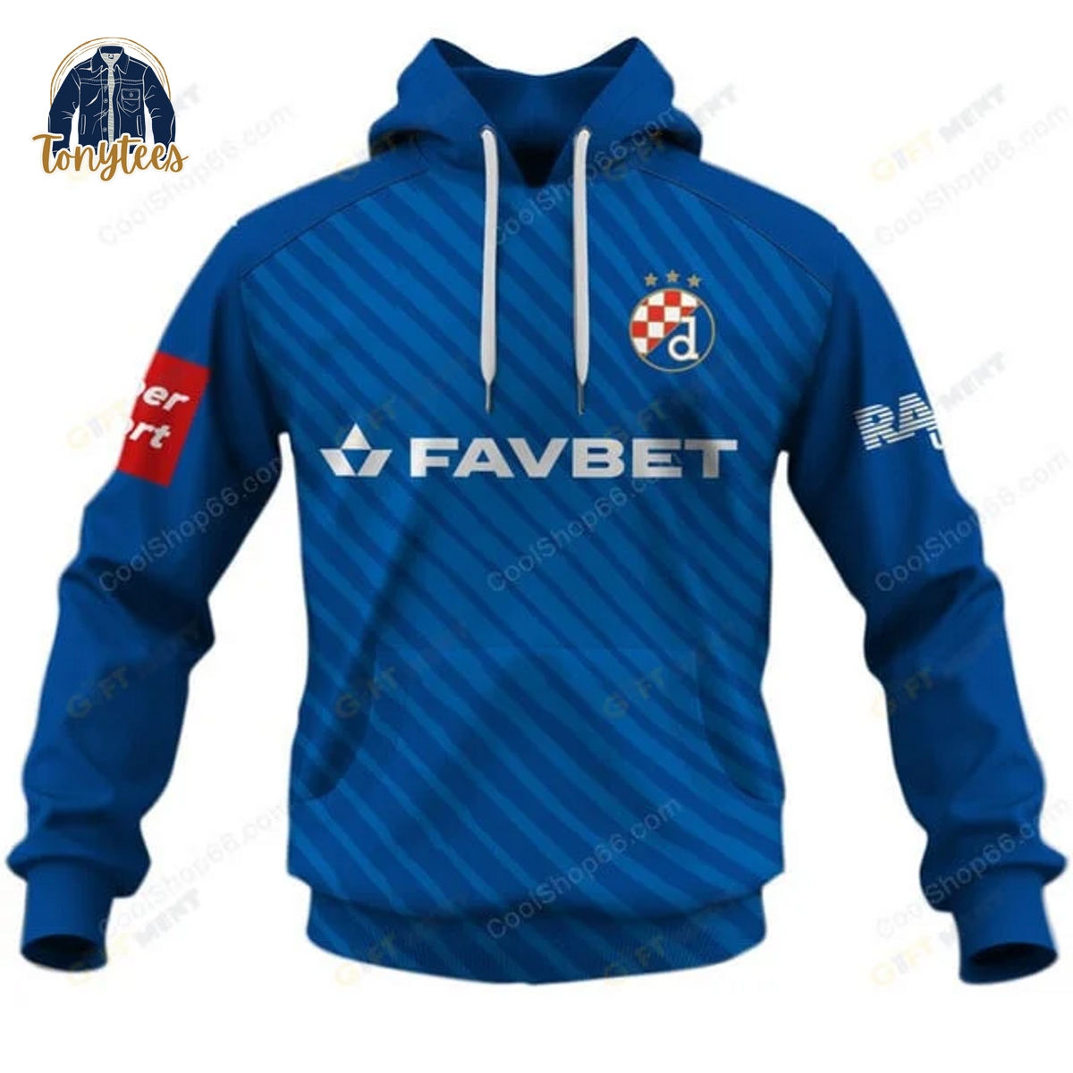 GNK Dinamo Zagreb Personalized Home Jersey Hoodie Shirt