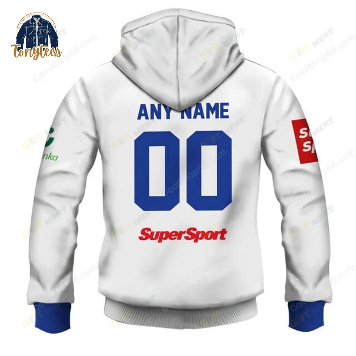 HNK Hajduk Split Personalized Home Jersey Hoodie Shirt