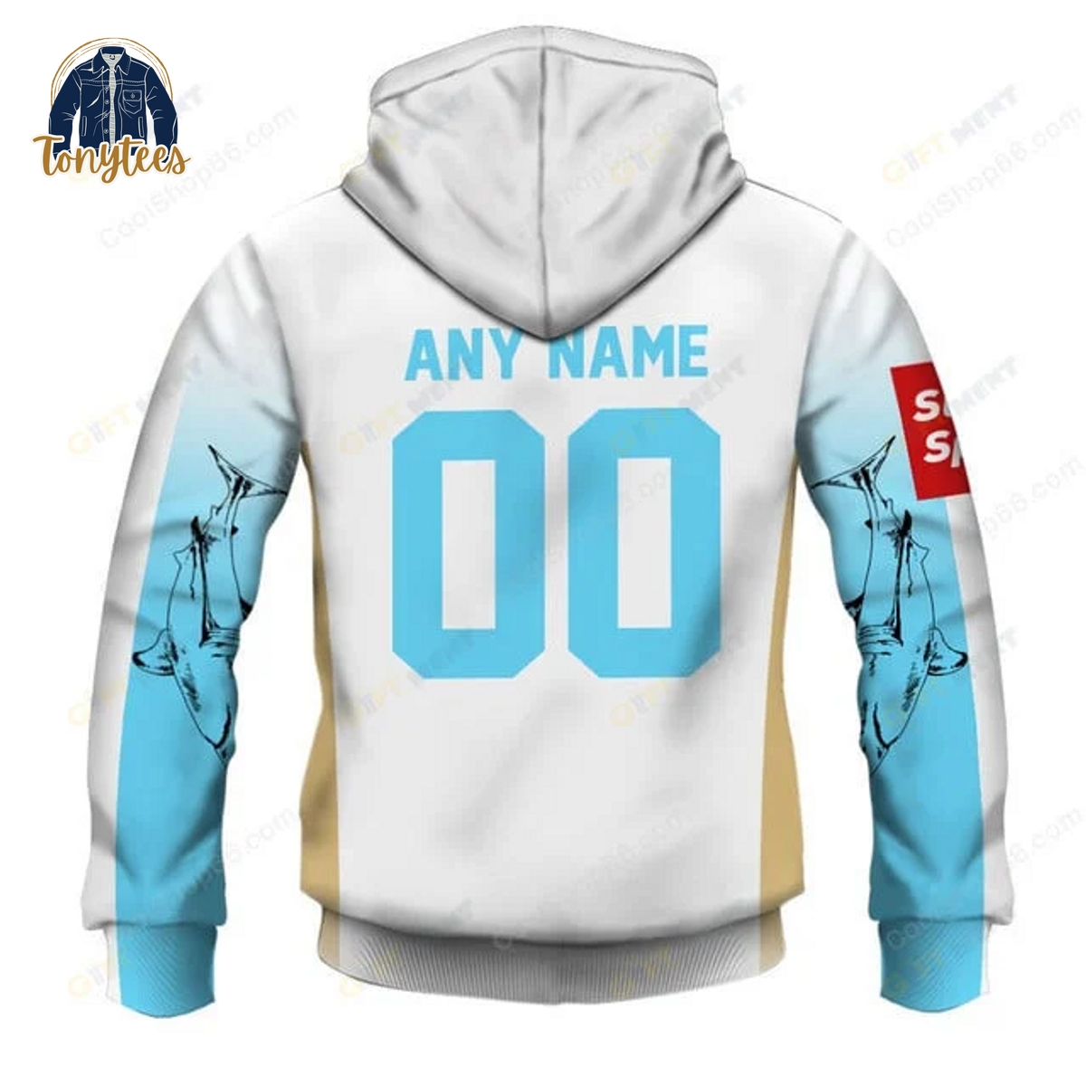 HNK Rijeka Personalized Home Jersey Hoodie Shirt