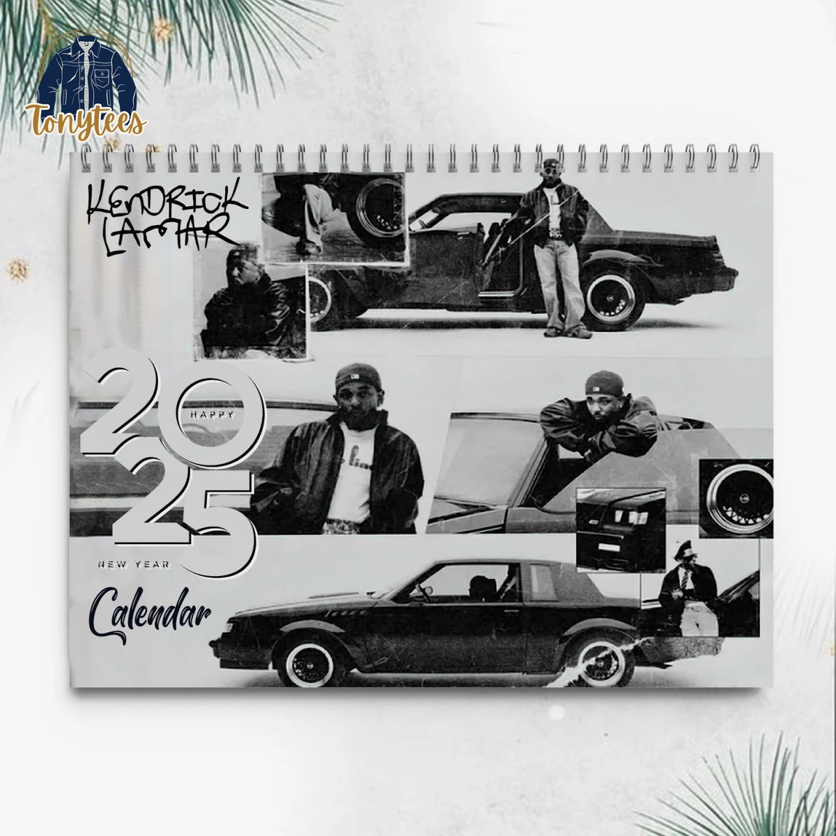 Kendrick Lamar 2025 Wall Hanging Calendar