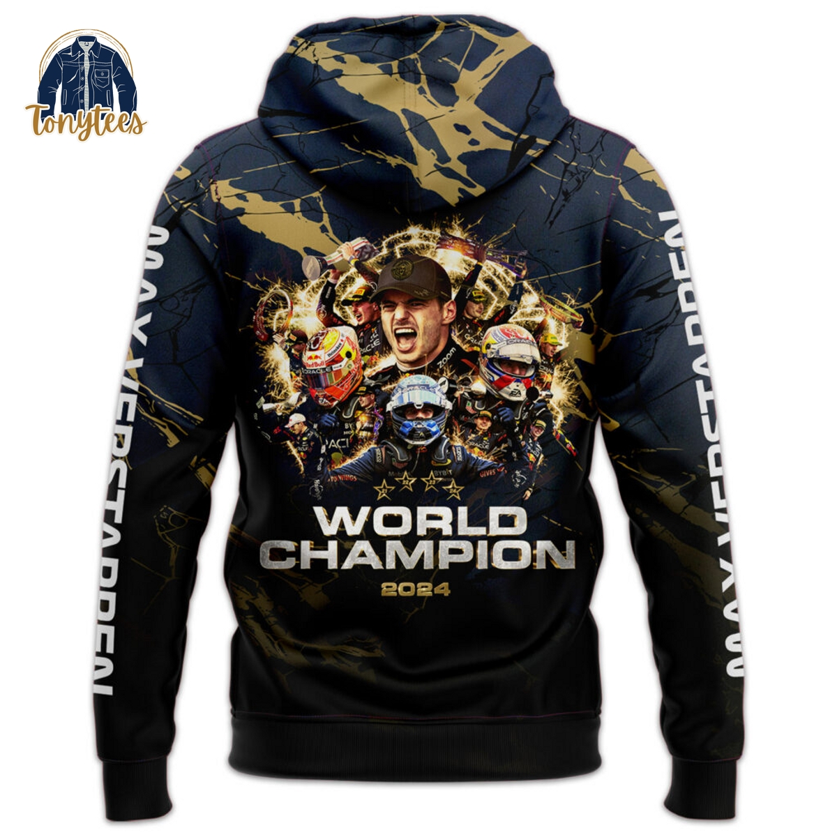 Max Verstappen World Champion 2024 Hoodie