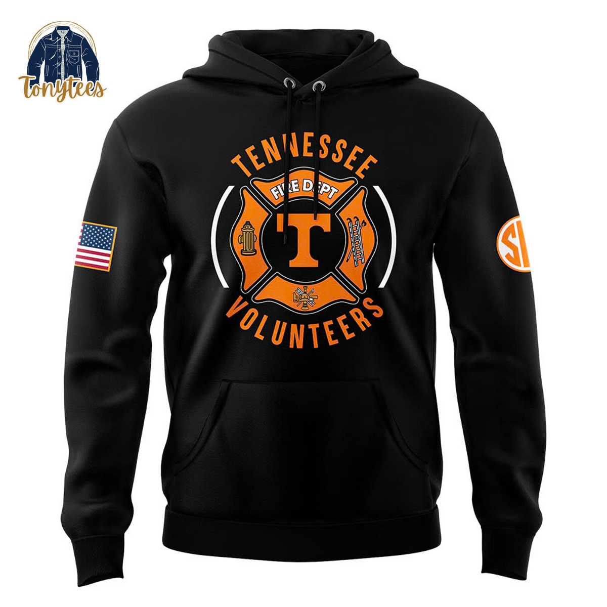 Men?s Tennessee Football x Firefighter Appreciation Night Premium Hoodie