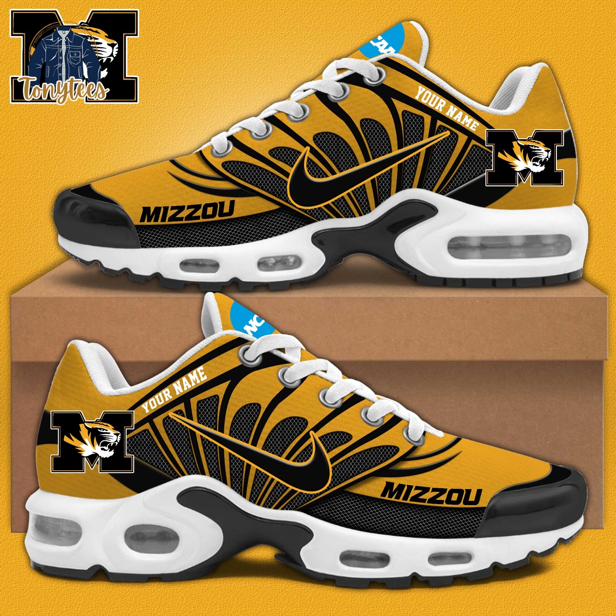 Missouri Tigers Mizzou 2024 Personalized TN Sport Shoes