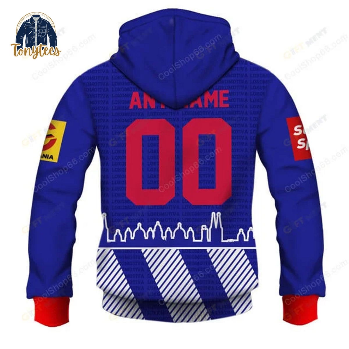 NK Lokomotiva Zagreb Personalized Home Jersey Hoodie Shirt