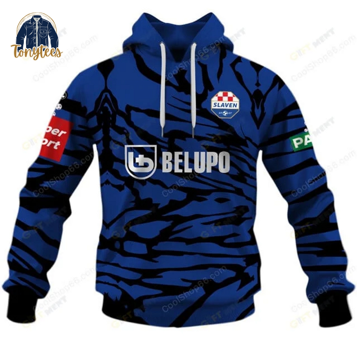 NK Slaven Belupo Personalized Home Jersey Hoodie Shirt