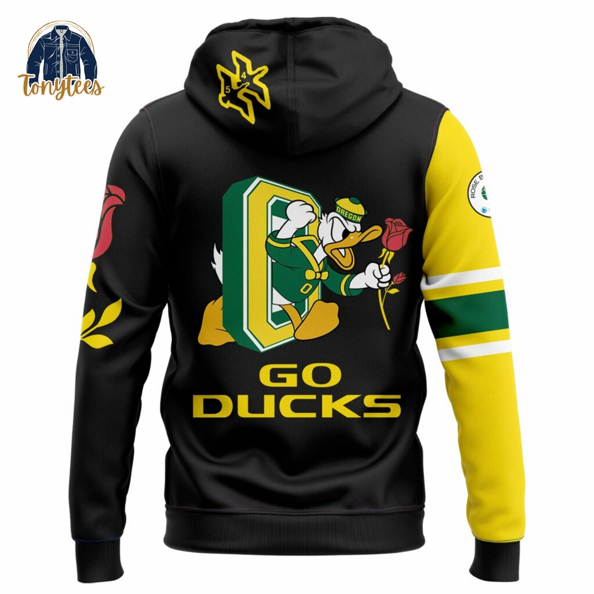 Oregon Ducks Rose Bowl Game 2024 Limited Hoodie