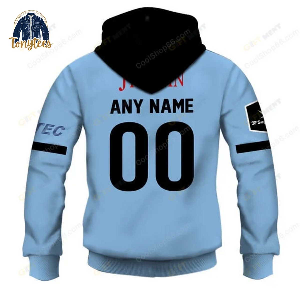 Randers FC Personalized Home Jersey Hoodie Shirt