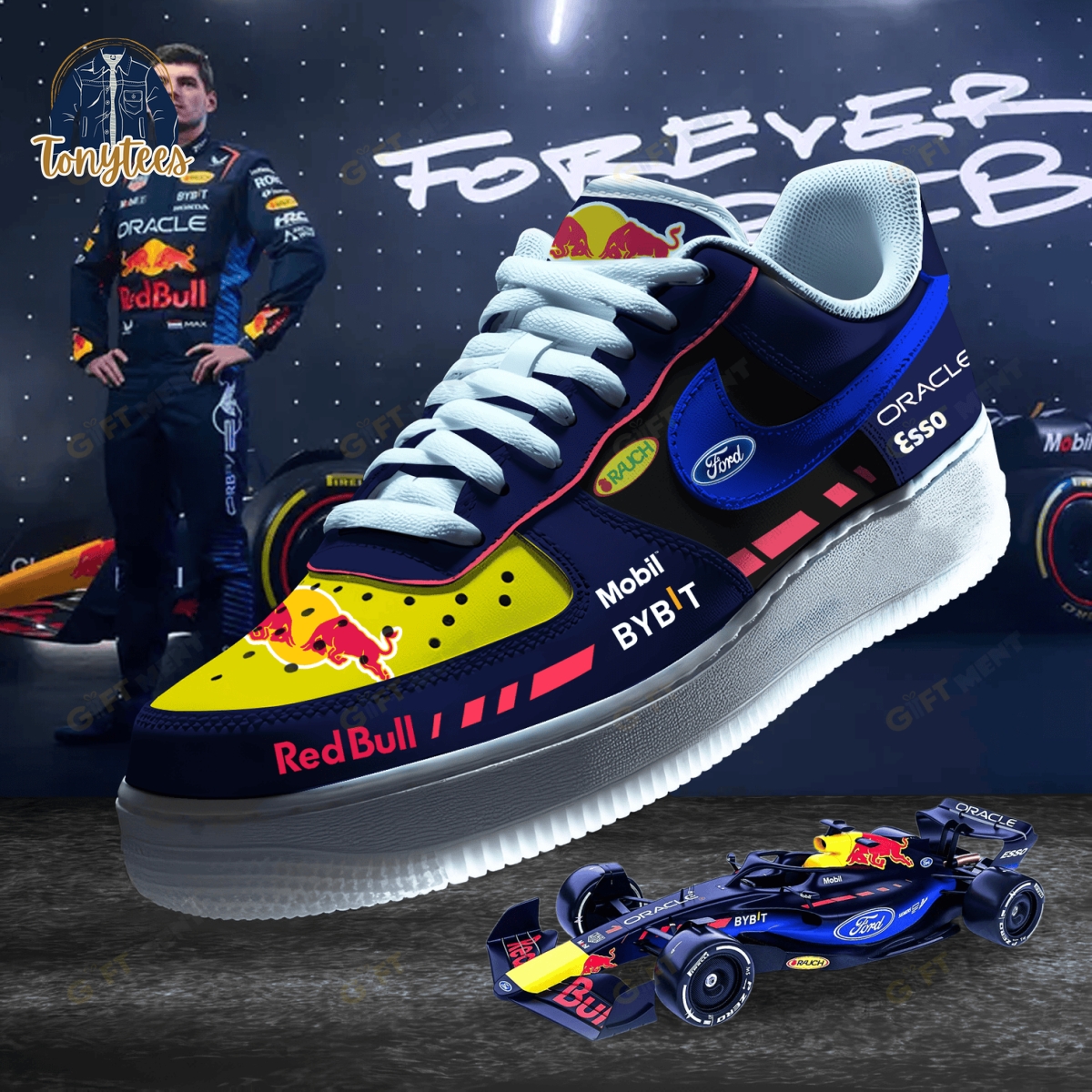 Red Bull Racing F1 Oracle Air Force 1 Sneaker