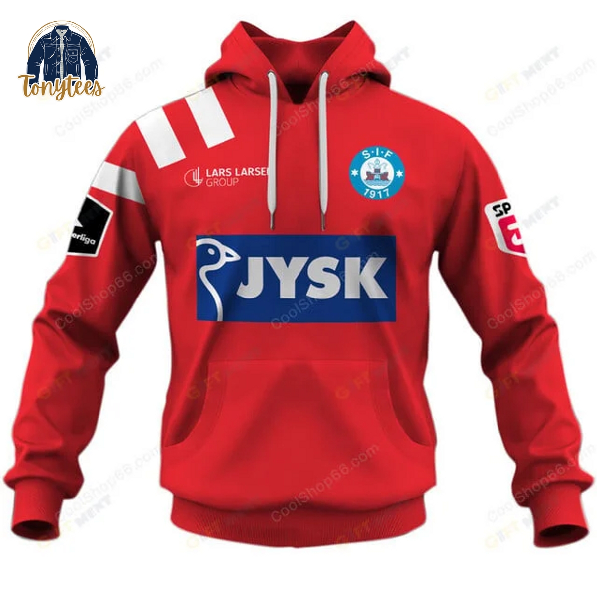 Silkeborg IF Personalized Home Jersey Hoodie Shirt